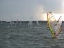 windsurfen in het grevelingenmeer en kitesurfen op de andere kant van de brouwersdam in de Noordzee 